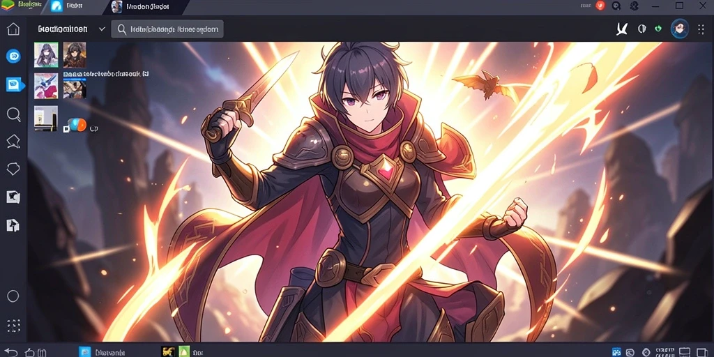 Tampilan awal game yang menarik.