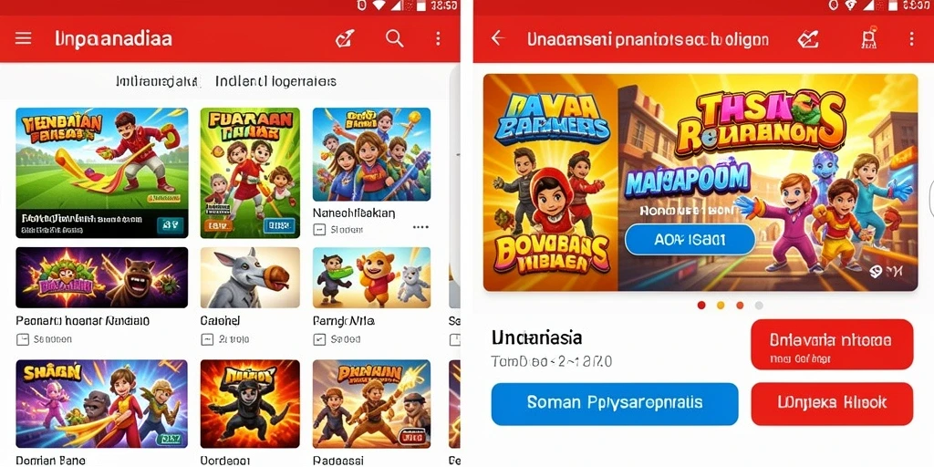 Tampilan antarmuka yang modern dan menarik.