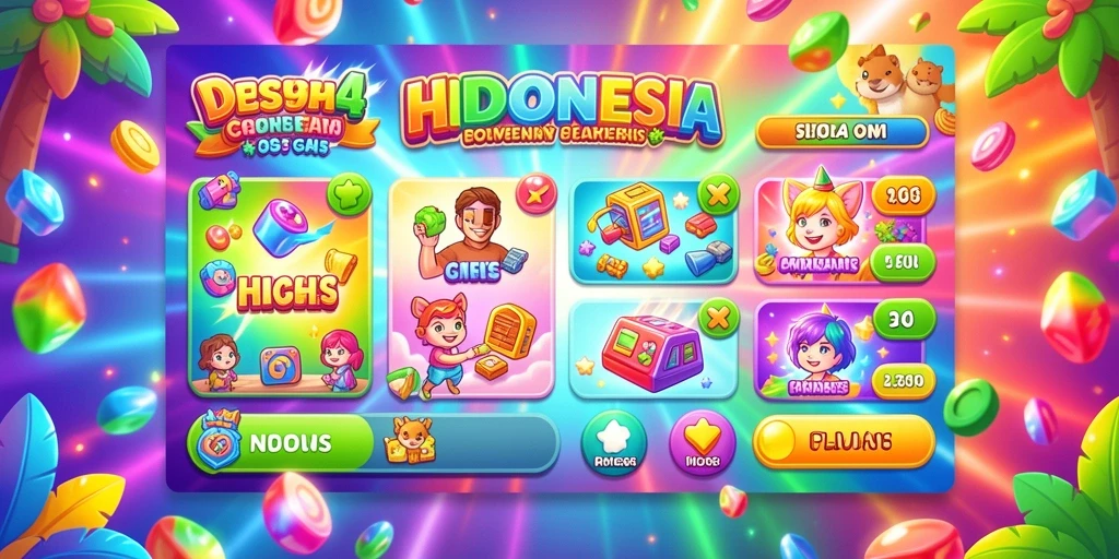 Tampilan antarmuka utama E88 yang menarik.