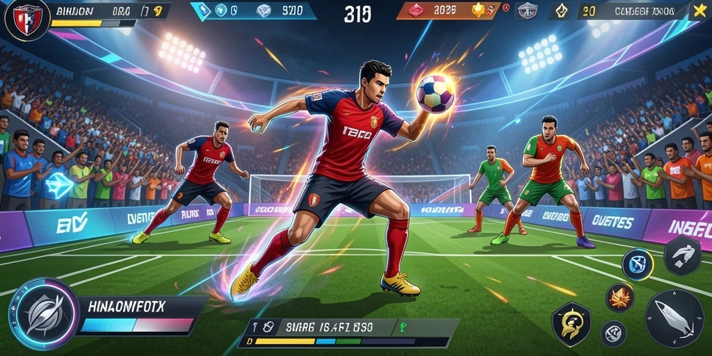 Tangkapan layar menampilkan level menarik dan tantangan seru.