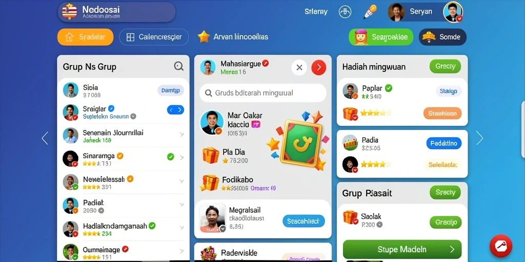 Tampilan antarmuka yang menarik dan ramah pengguna.