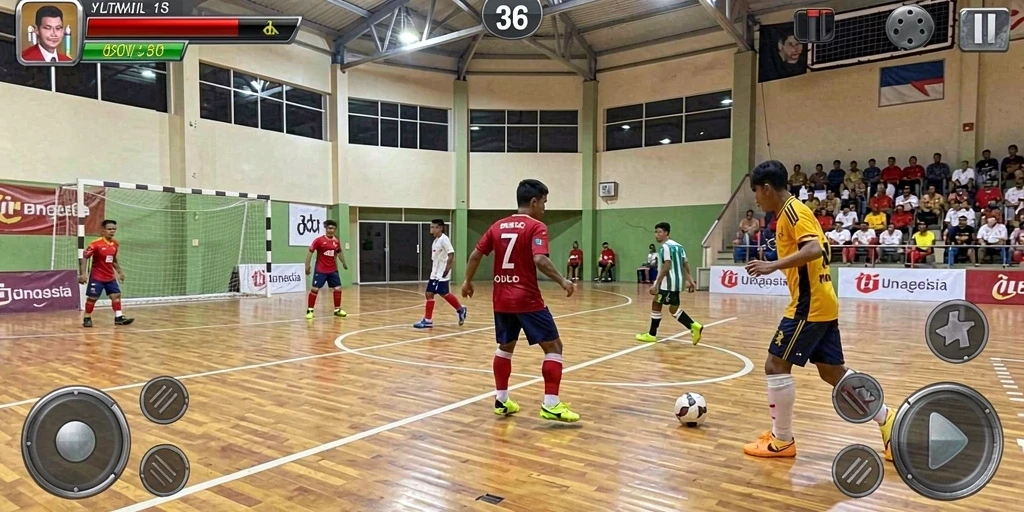 Tampilan menus yang intuitif dan mudah dipahami.