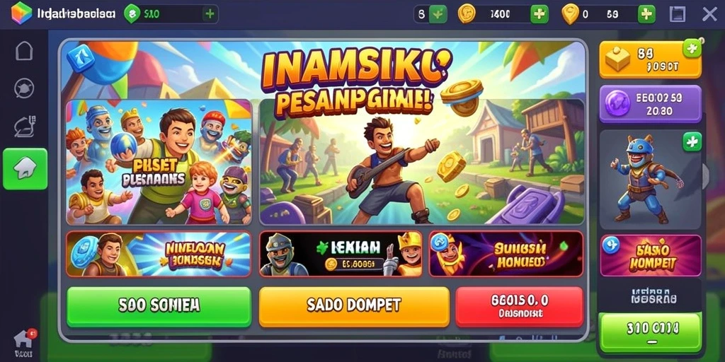 Tampilan antarmuka yang bersih dan menarik.