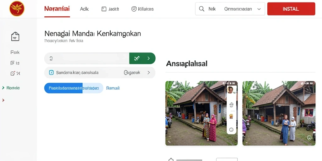 Tampilan antarmuka yang menarik dan intuitif.