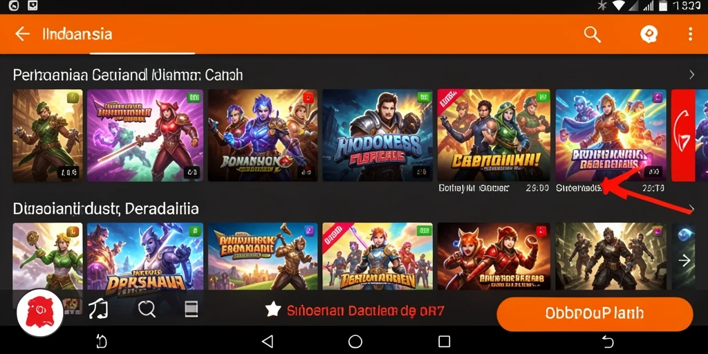 Tangkapan layar menunjukkan gameplay yang dinamis dan menyenangkan.