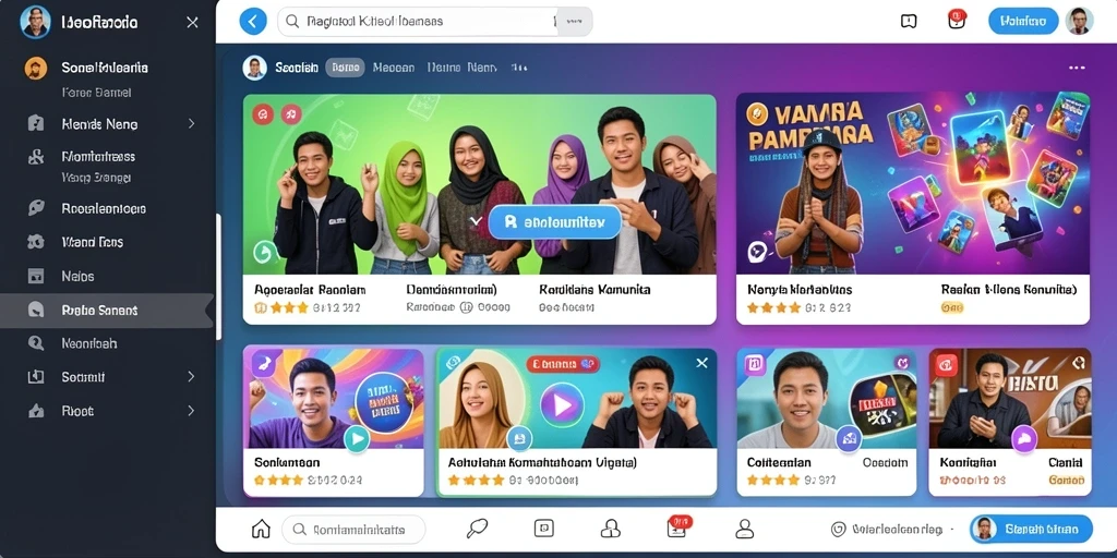 Tangkapan layar menunjukkan karakter utama dalam aksi.