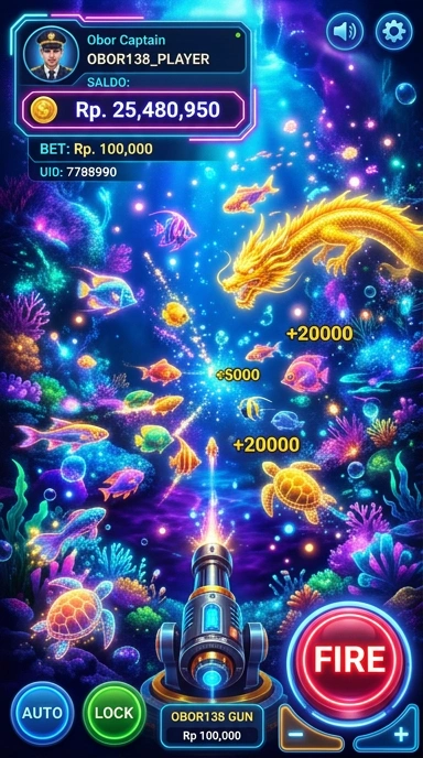 Galeri pratinjau visual obor138 build APK resmi terbaru